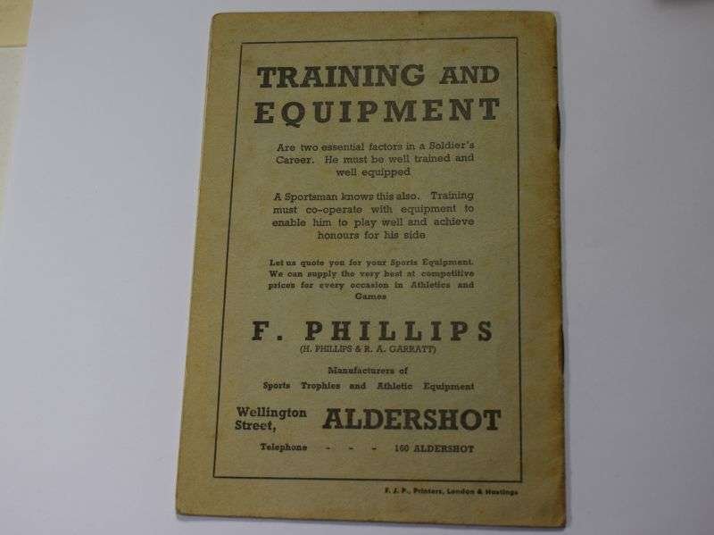 92) Original British Military Imperial Service Boxing Association Rules Book — image 6