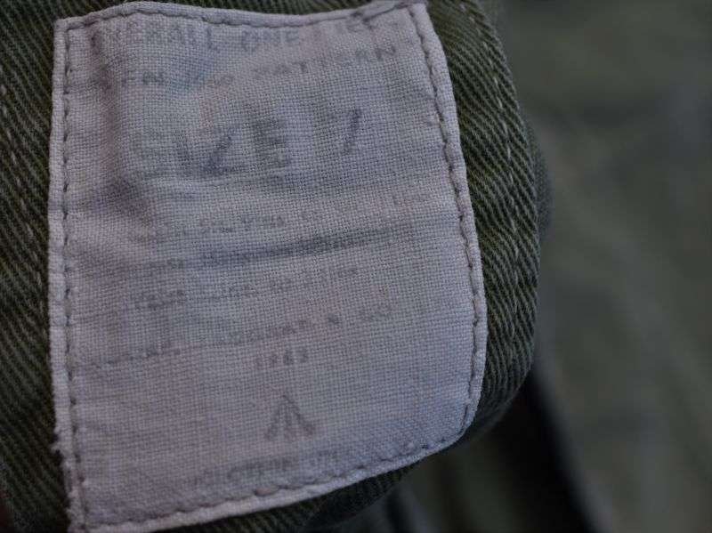 135) British Army 1960 Pattern Men's One-Piece Overalls 1963 — image 7