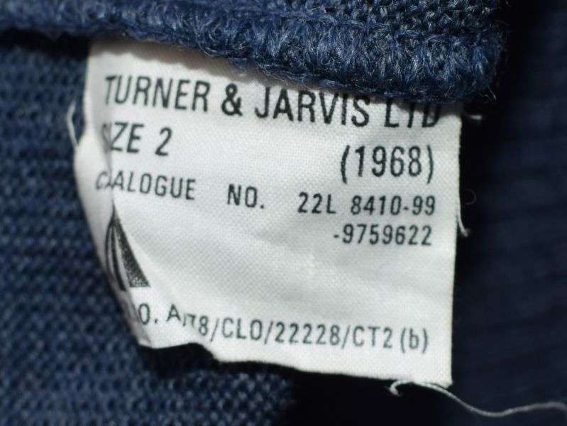 136) Mint 1960s Sealed Pattern Cardigan Blue Grey/Nylon for WRAF — image 2