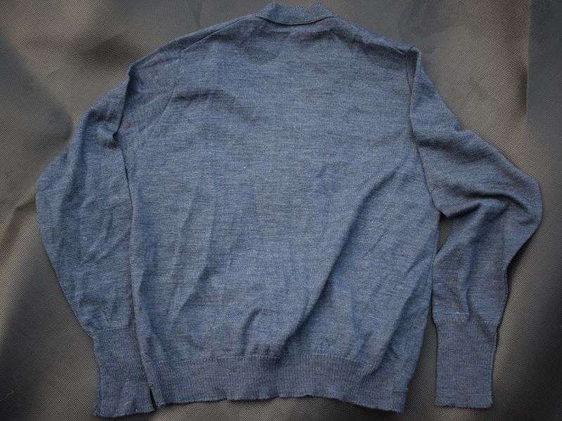 136) Mint 1960s Sealed Pattern Cardigan Blue Grey/Nylon for WRAF — image 8