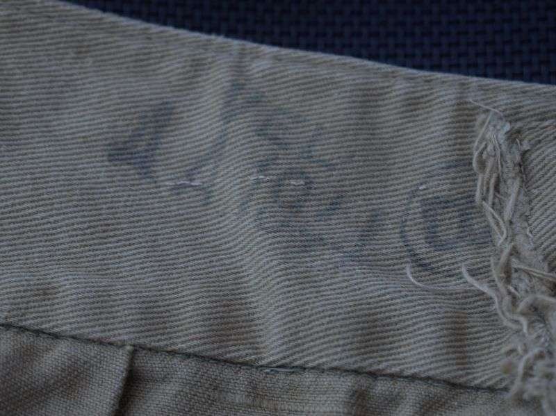 49) Original WW2 Indian Made 1942 Pattern? Khaki Drill Trousers 1944 — image 8