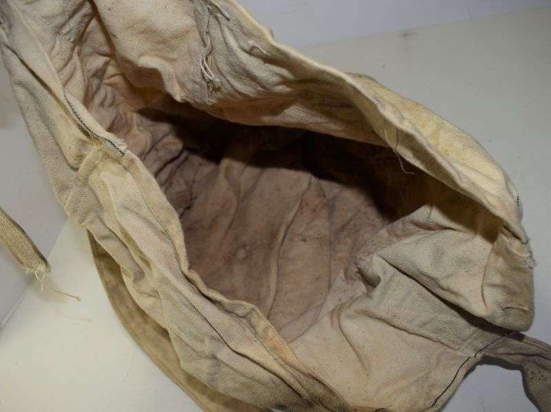 121) Excellent Original WW2 Indian Made Horse/Mule Nose Bag Dated 1941 — image 2