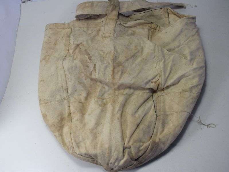 121) Excellent Original WW2 Indian Made Horse/Mule Nose Bag Dated 1941 — image 3