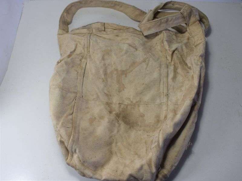 121) Excellent Original WW2 Indian Made Horse/Mule Nose Bag Dated 1941 — image 5