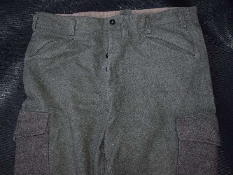 67) Original Vintage Swedish Army Trousers Dated 1941 — image 13