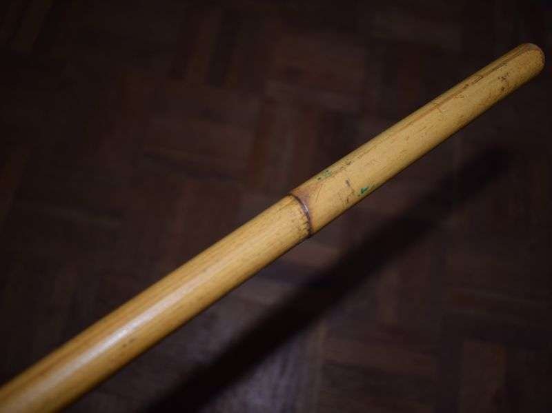 74) Excellent Original WW1 WW2 British Army Officers Bamboo Cane Swagger Stick — image 3