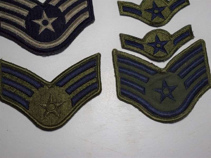 148) Various Original Post WW2 US Army & USAF Rank Patches — image 4