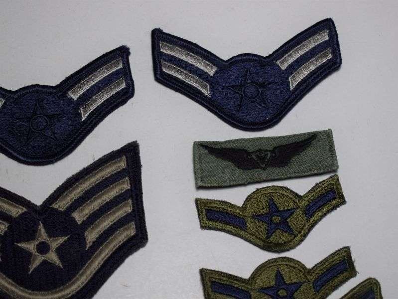 148) Various Original Post WW2 US Army & USAF Rank Patches — image 5