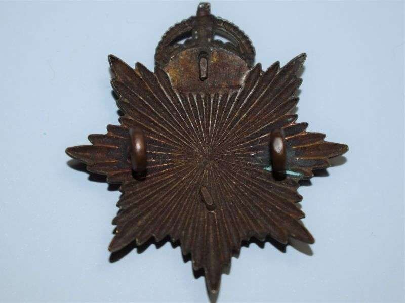 133) Excellent Original WW1 British Army Service Corps Officers Bronze Cap Badge — image 3