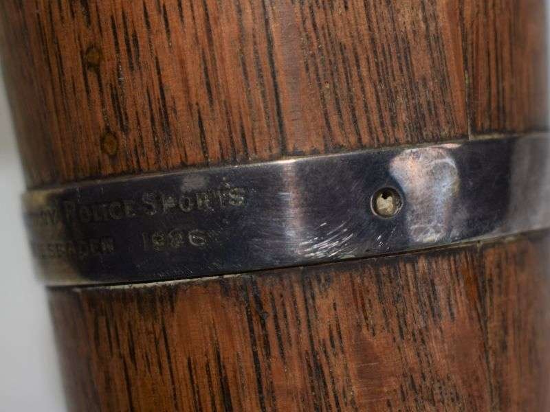 25) Lovely Military Police Sports Wiesbaden 1926 presentation Coopered Beaker — image 5