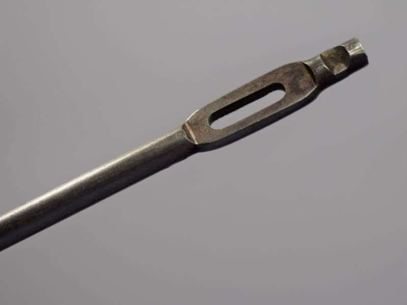 177) Original WW1 WW2 Service Revolver Cleaning Rod in Steel — image 2