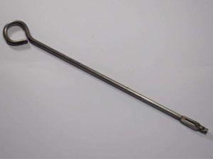 177) Original WW1 WW2 Service Revolver Cleaning Rod in Steel