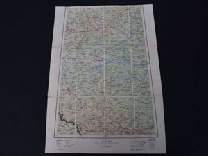 22) Original WW1 German Map of Pinsk Dated 1914