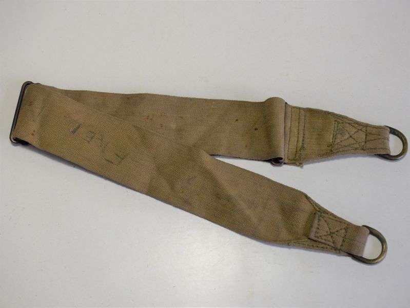 72) Original Early WW2 US Army Musette Bag Carry Strap 1941 — image 4