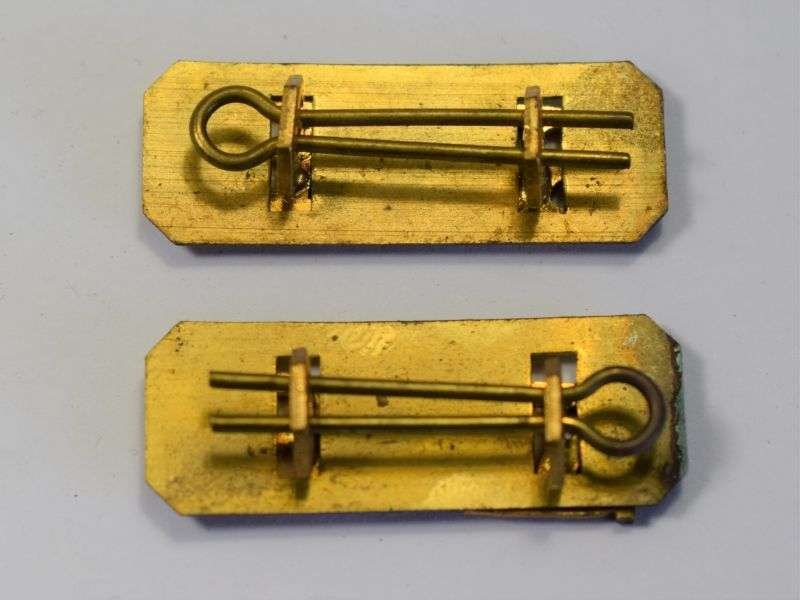 43) Original Officers South Wales Borders Shoulder Title Pair — image 2