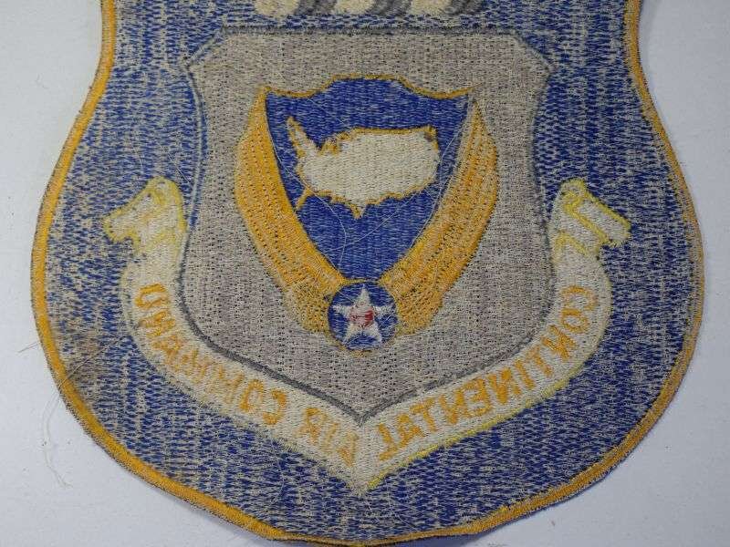 54) Huge Original Post WW2 USAF Continental Air Command Cloth Badge — image 2