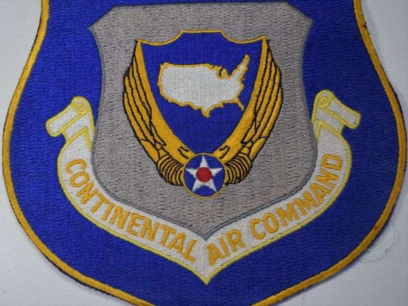 54) Huge Original Post WW2 USAF Continental Air Command Cloth Badge — image 5