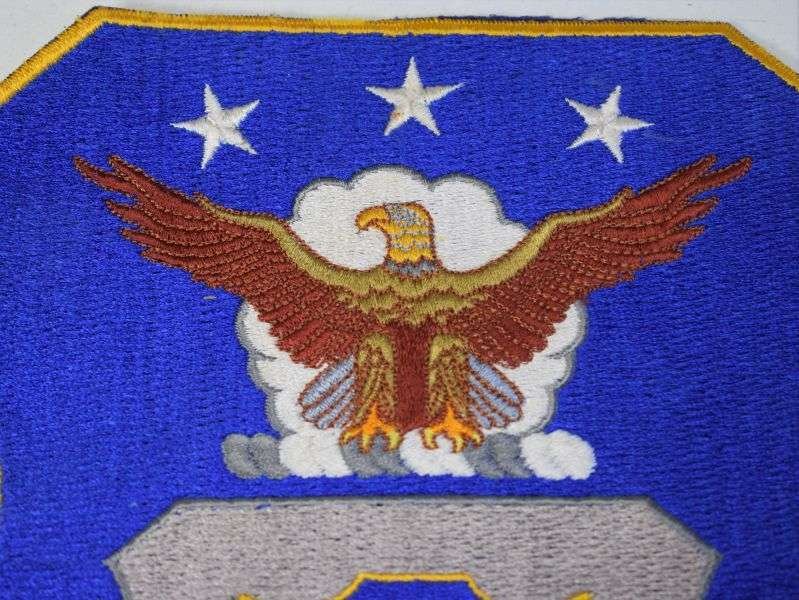 54) Huge Original Post WW2 USAF Continental Air Command Cloth Badge — image 6