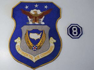 54) Huge Original Post WW2 USAF Continental Air Command Cloth …
