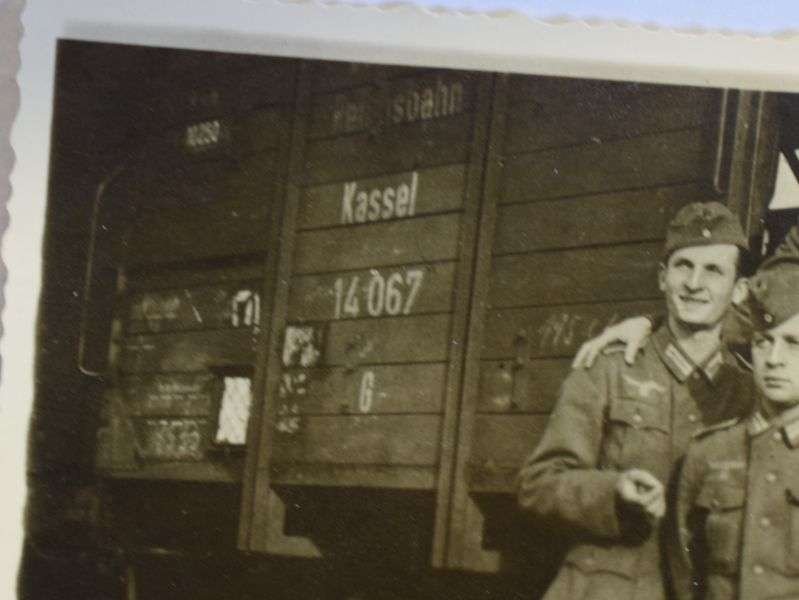 74) Original WW2 German Group Photo of Soldiers — image 4