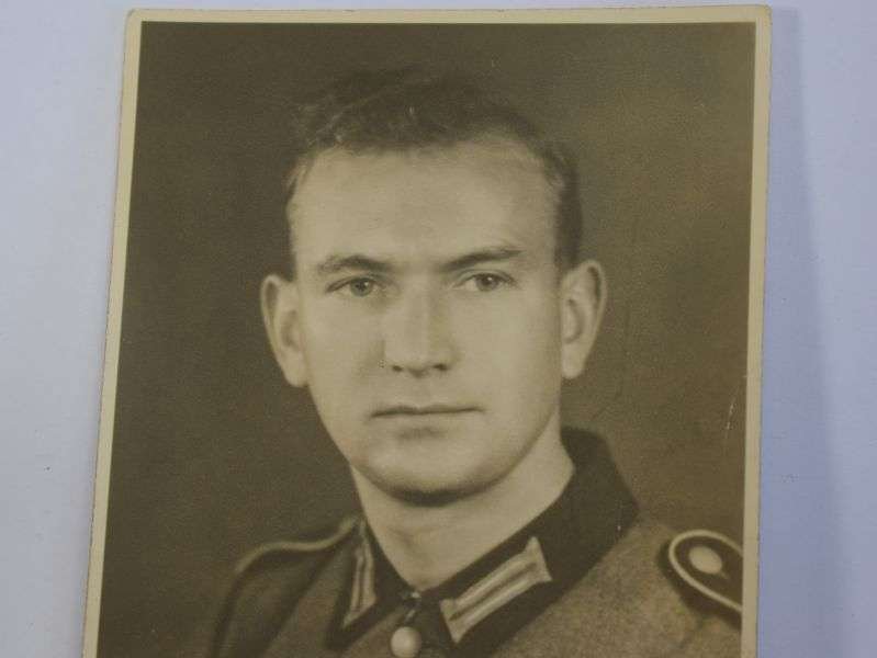 75) Original WW2 German Portrait Photo of Soldier — image 4