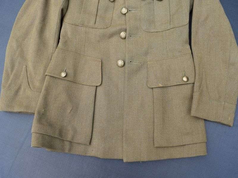 31) WW2 British RAOC Officers Service Dress Jacket — image 10