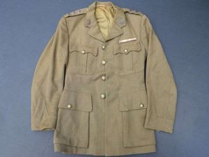 31) WW2 British RAOC Officers Service Dress Jacket