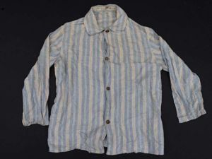121) Original WW2-1950s British Military Pyjama Top