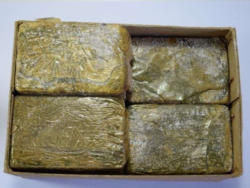 129) Early Post WW2 Block of Blanco Web Cleaner OD — image 7