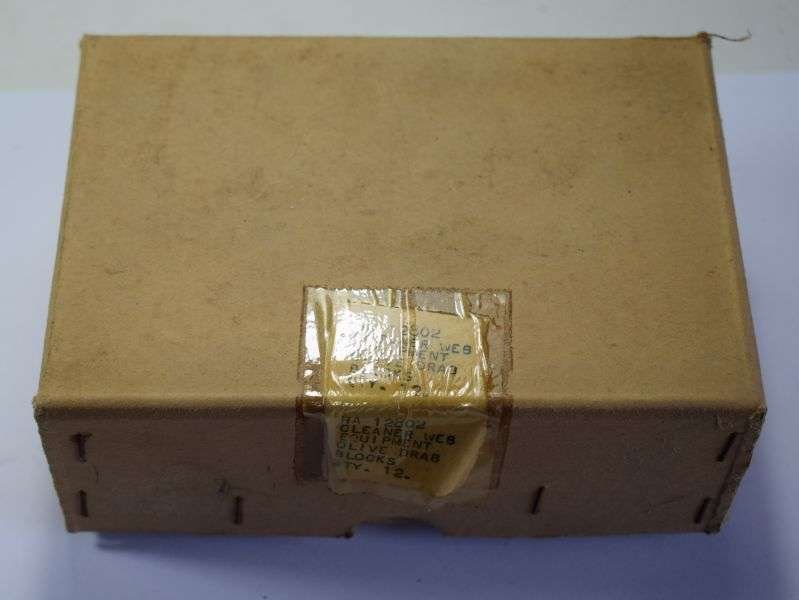 129) Early Post WW2 Block of Blanco Web Cleaner OD — image 9