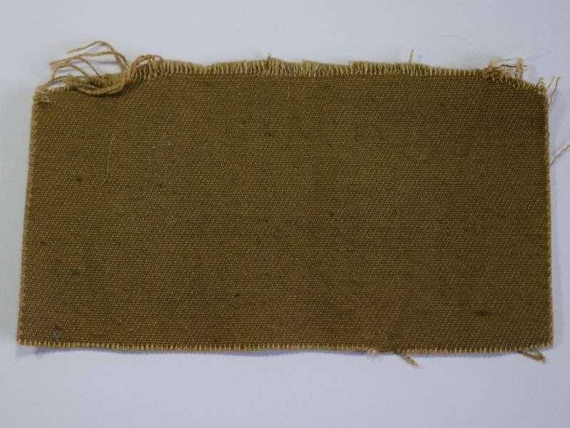 34) Excellent Original Uncut WW2 Home Guard Printed Shoulder Title Pair — image 2