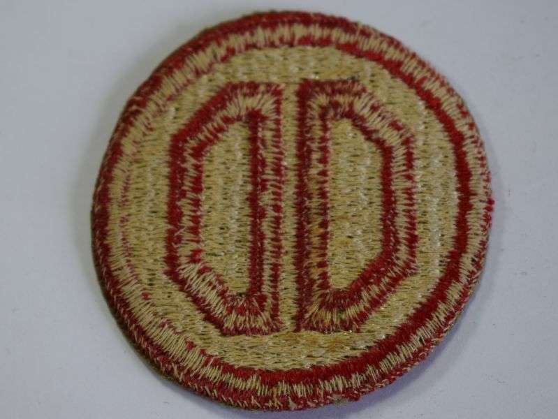 16) Original WW2 US Army 31st Infantry Division Cloth Badge — image 2