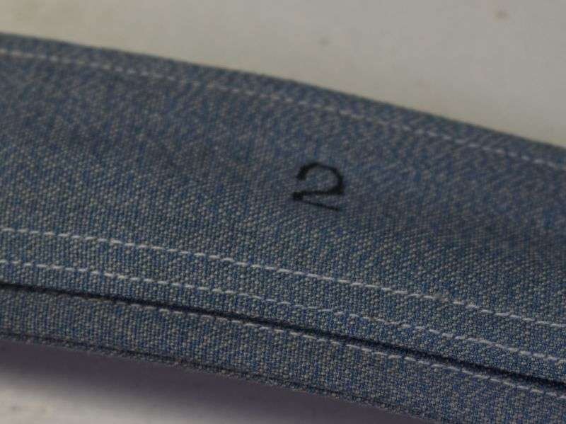 77) Mint Unissued WW2 RAF Shirt Collar Air Ministry Marked — image 3