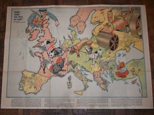 126) Original Hark! Hark! The Dogs Do Bark! WW1 British …