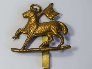 183) Original WW1 WW2 The Queens Royal West Surrey Regiment …