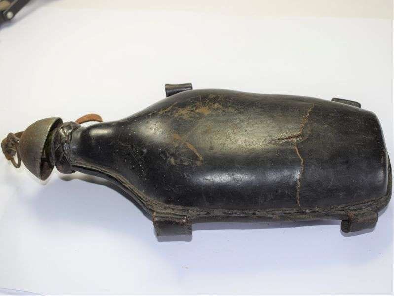 36) Original 1867 Pat? German Glass Water Bottle Franco-Prussian War — image 8