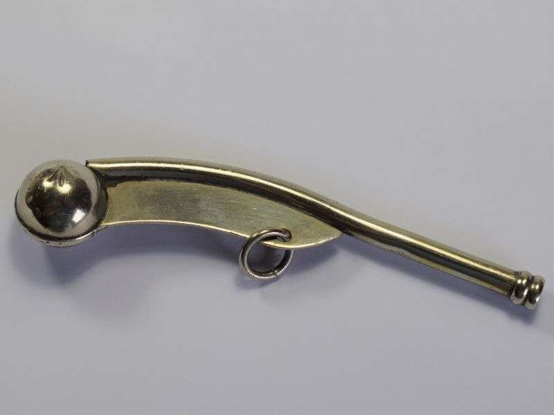 41) Excellent Original WW1 WW2 Royal Navy Bosuns Whistle in Nice Condition — image 3