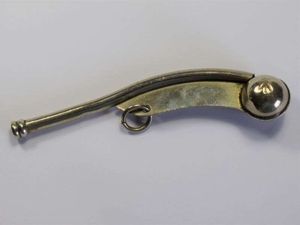 41) Excellent Original WW1 WW2 Royal Navy Bosuns Whistle in …