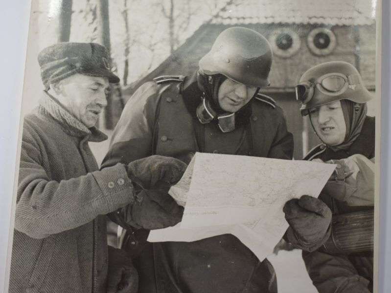 151) Large Interesting Original WW2 German Press Photograph — image 7