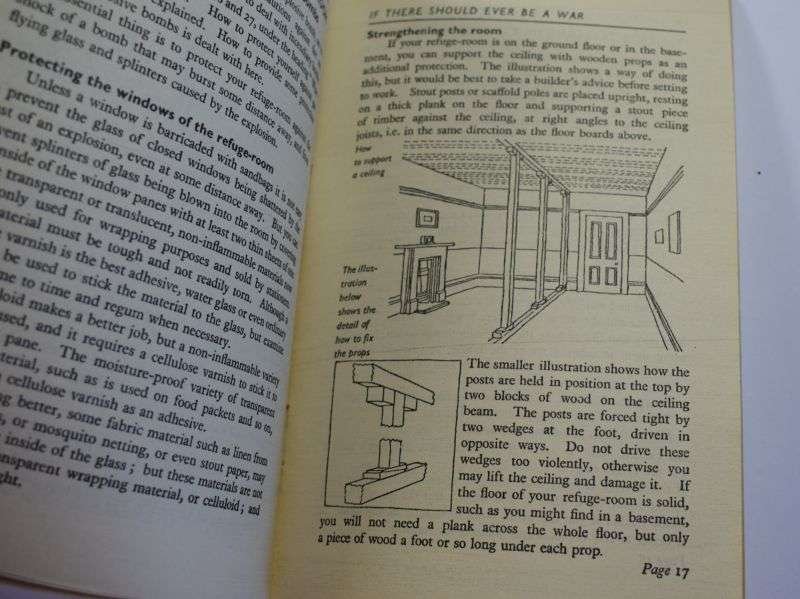 116) Excellent Original Pamphlet The Protection of Your Home Against Air Raids — image 5