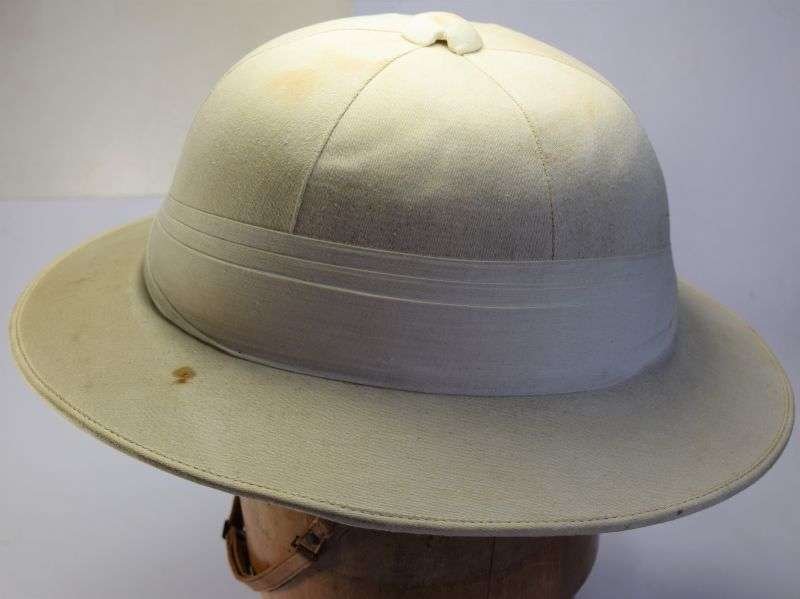 129) Good Original 1930s Solar Topee Pith Helmet Sun Helmet — image 10