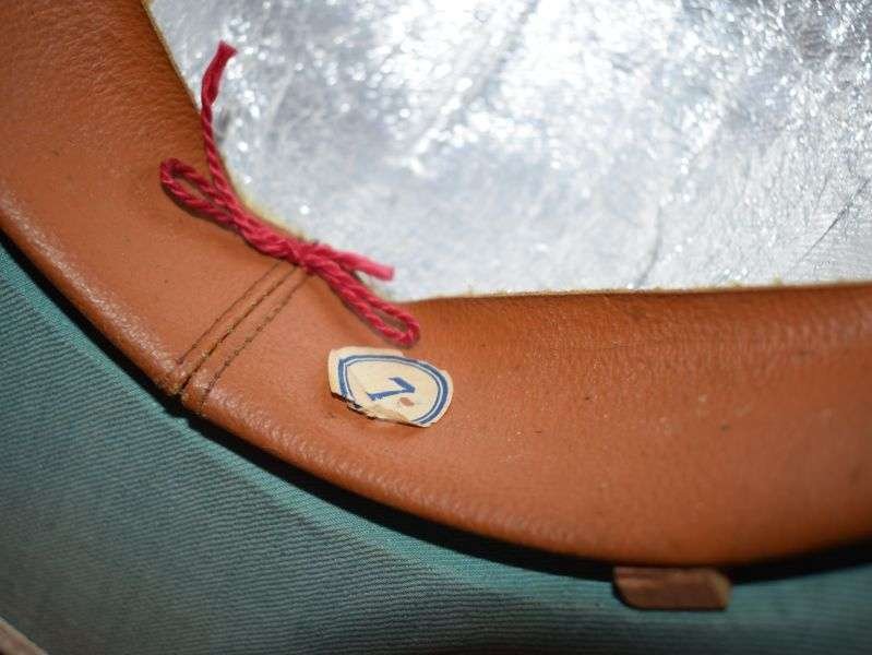 129) Good Original 1930s Solar Topee Pith Helmet Sun Helmet — image 3