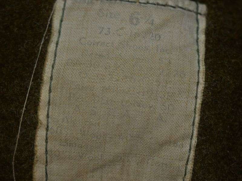 130) Good Original US Army Korean War Cap, Field, Pile M-1951 — image 3