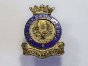 100) Original WW2? Air Training Corps Lapel Badge