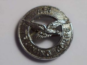 64) Good Original WW2 Air Training Corps Small Pin Back …