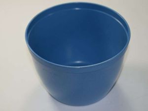 WW2-1950s War Ministry of Food Plastic Blue Bowl