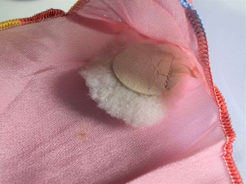 164) Very Nice WW1 WW2 Pink Sweetheart Hanky to The Black Watch — image 3