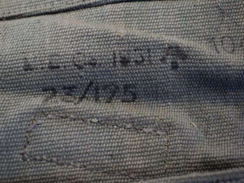 6) Post WW2 RAF Webbing Pistol Holster Dated 1951 — image 3