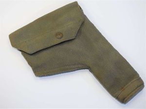 6) Post WW2 RAF Webbing Pistol Holster Dated 1951