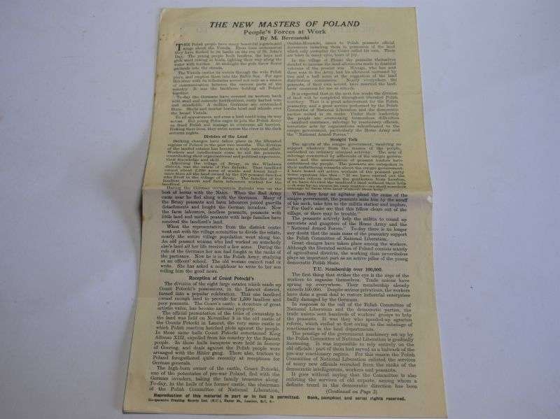 95) Original WW2 Soviet War News Paper December 11th 1944 — image 3